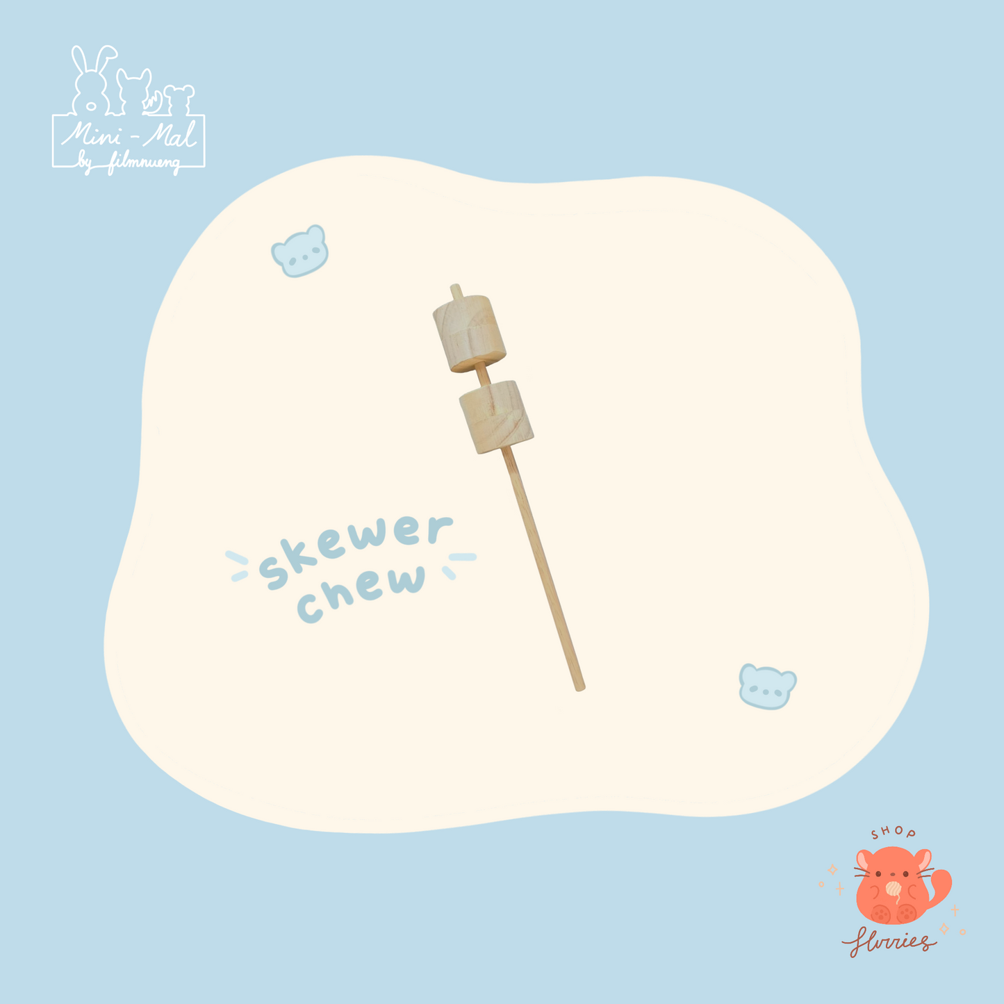 *NEW* Mini-mal Marshmallow Skewer Chew