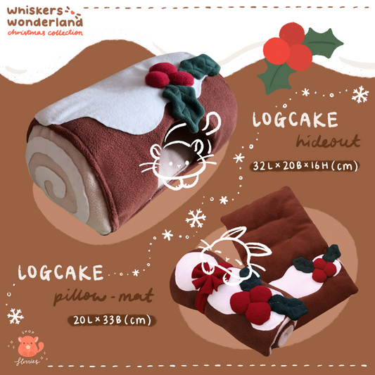 Whiskers Wonderland: Logcake Fleece Accessories