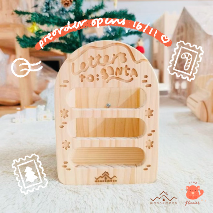 Whiskers Wonderland: Letters to Santa Hay Rack