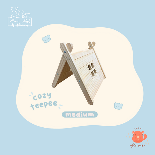 *NEW* Mini-mal Cozy Teepee (Medium) -Chin & Cavy Size-